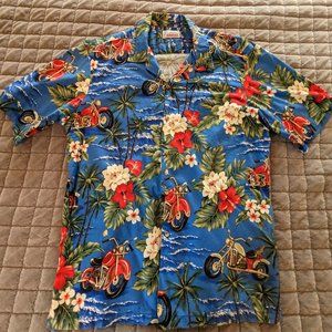 Hawaiian Motorcycle sport bike Hawaiian Camp shirt!